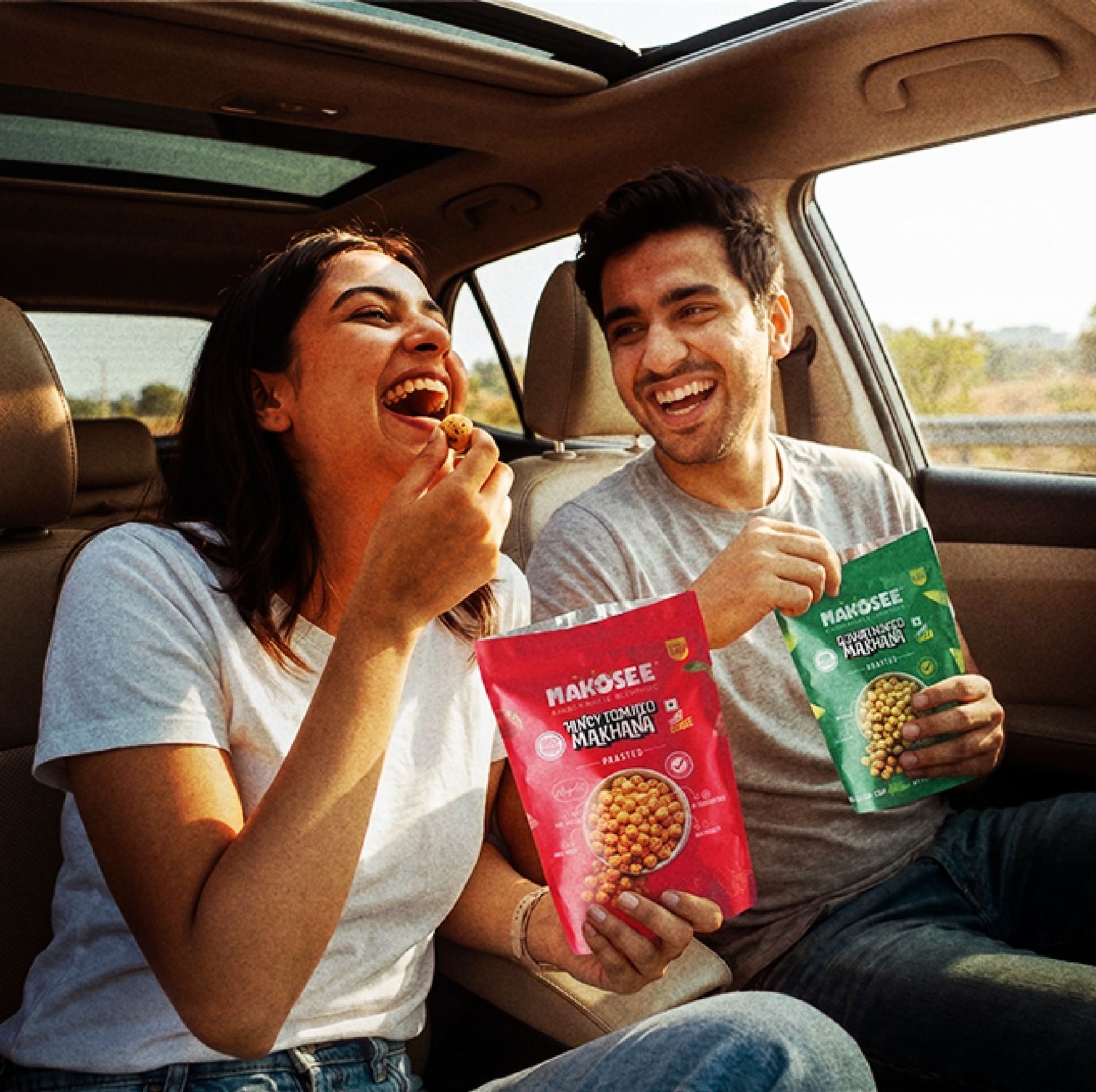 Snacking on the go