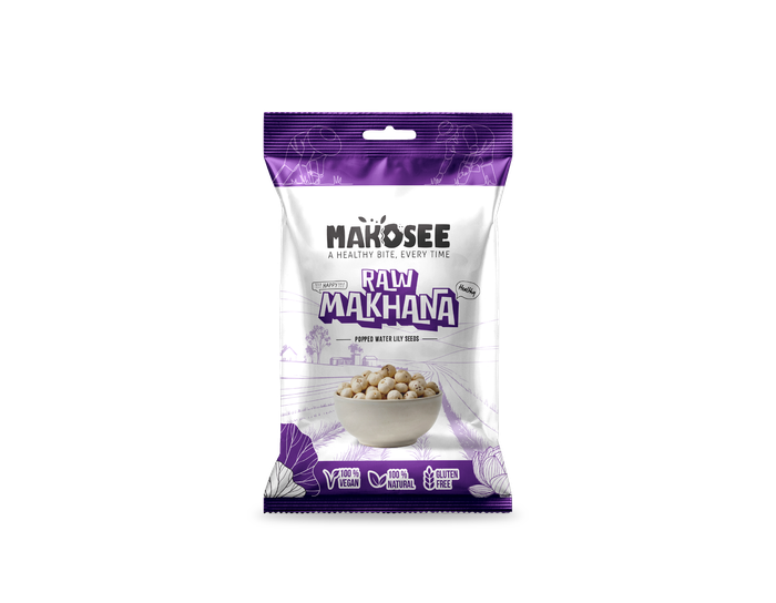 Makosee Raw Makhana — purple pack